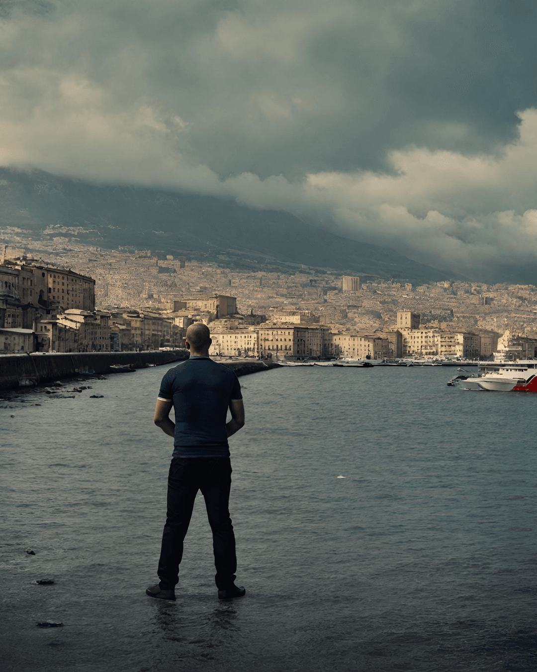 Naples, Quartieri Spagnoli, seaside design by Cybermediateinment