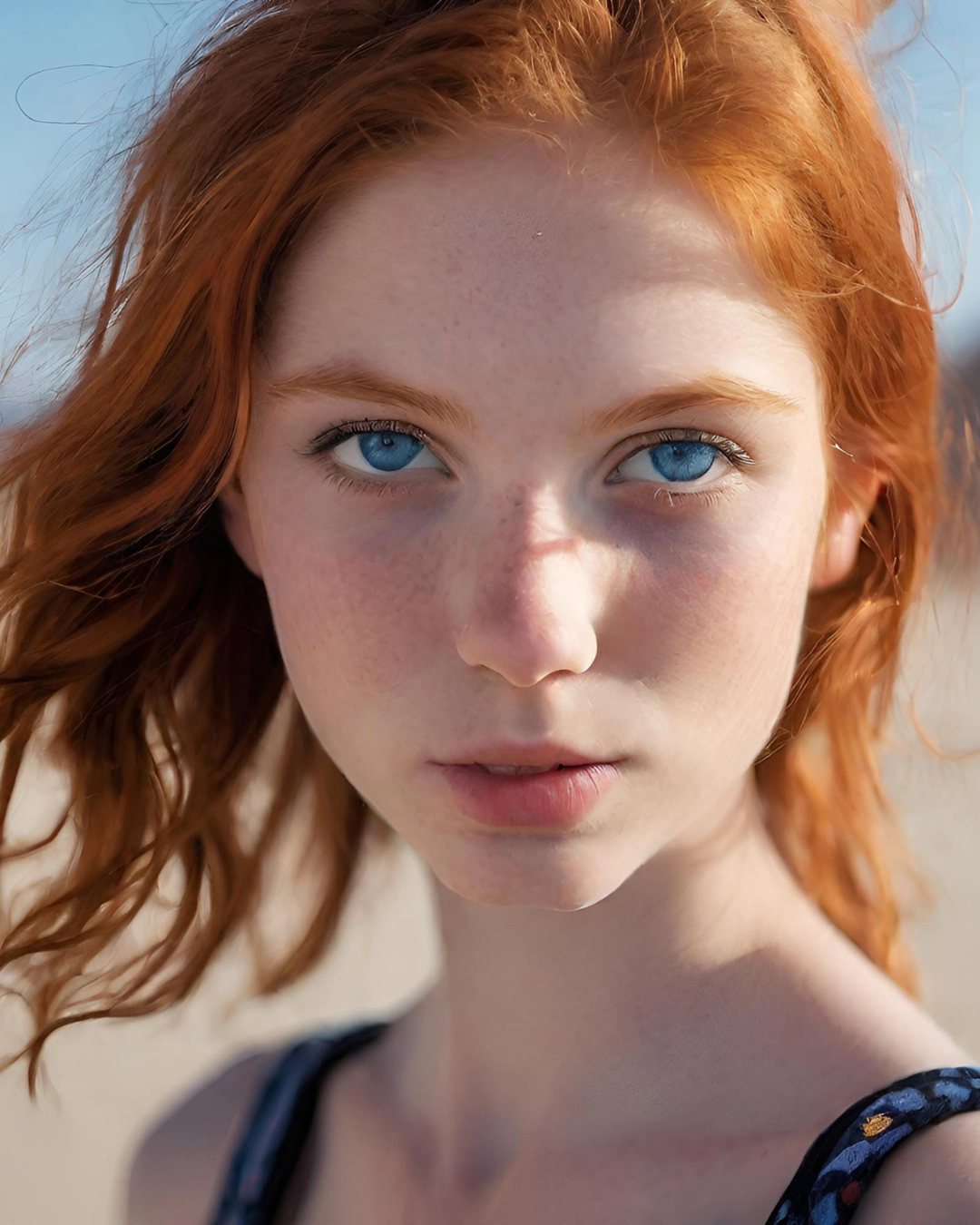 French summer youth – digital art by Cybermediateinment
