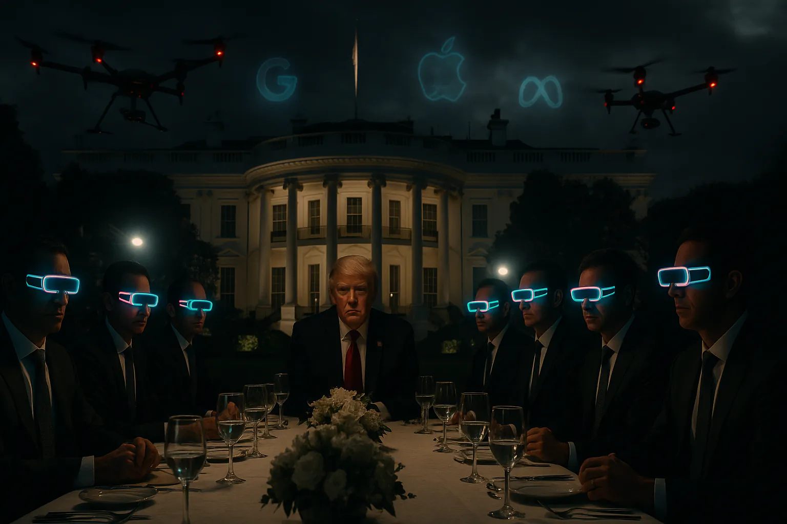 Big Tech USA: at Trump’s table