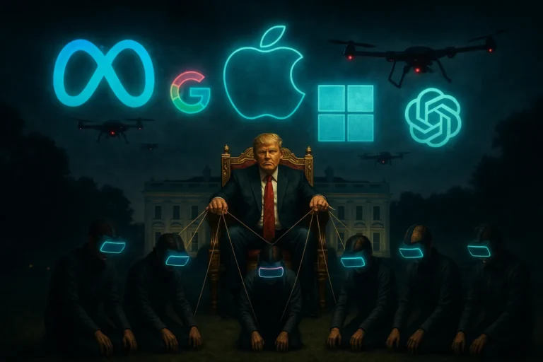 big tech At Donald Trump’s Court: THE MEDIA POWER THEATRE