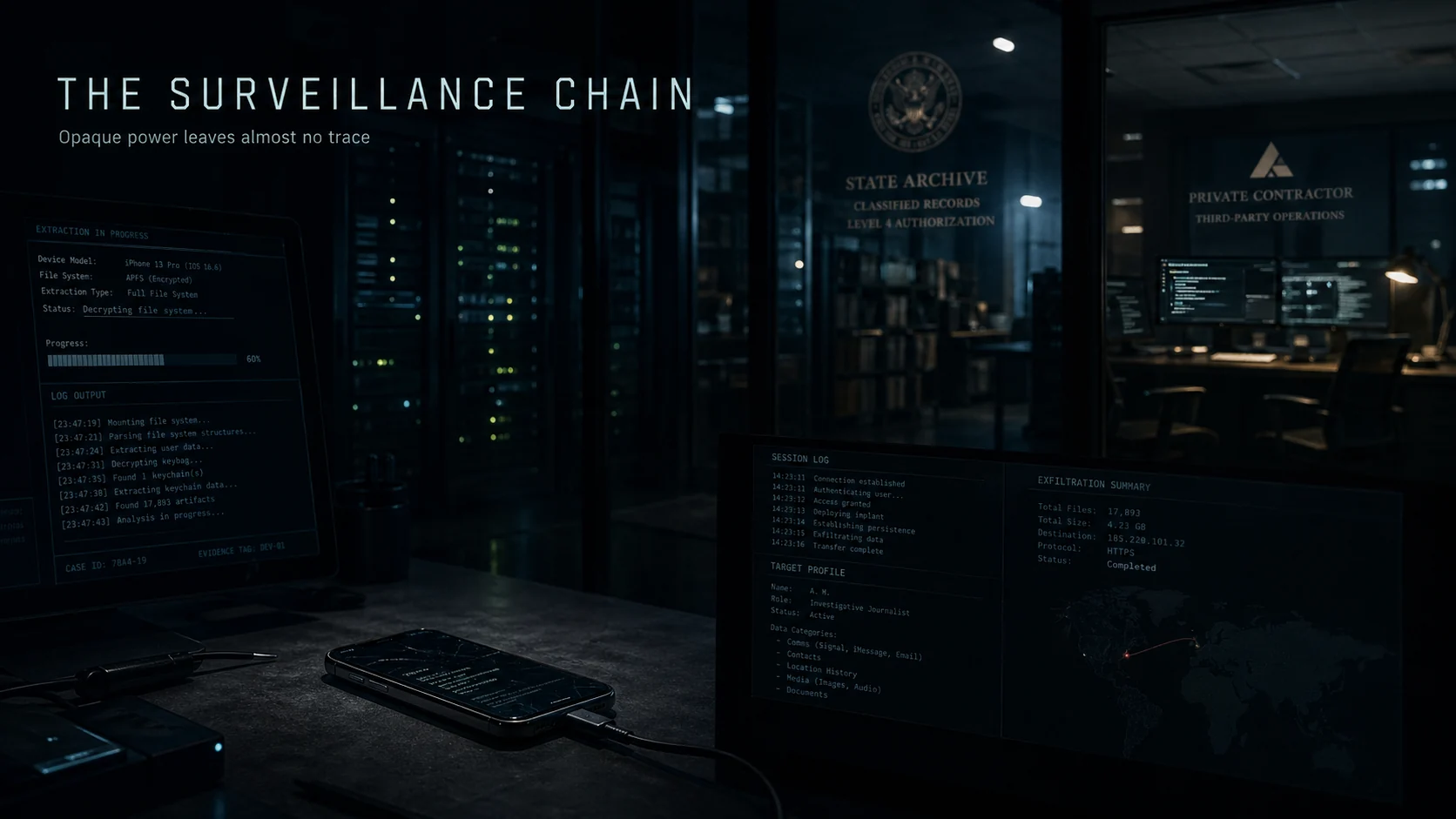 Paragon Graphite spyware in Italy, monitored smartphone, investigative journalism and press freedom under digital surveillance