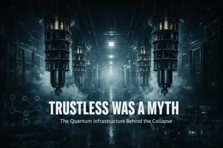 crytpography, quantum computing and the fall of blockchain