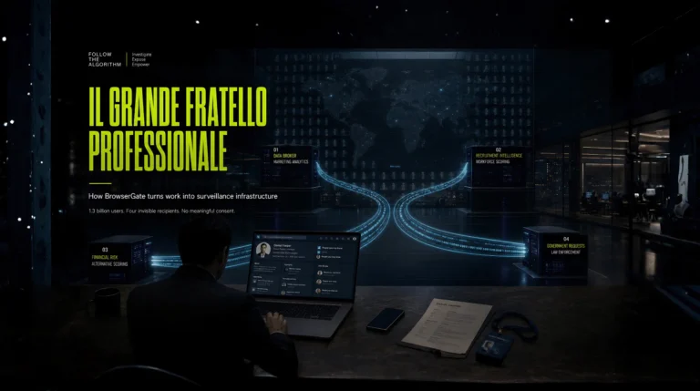 Linkedin browsergate: il grande fratello professionale