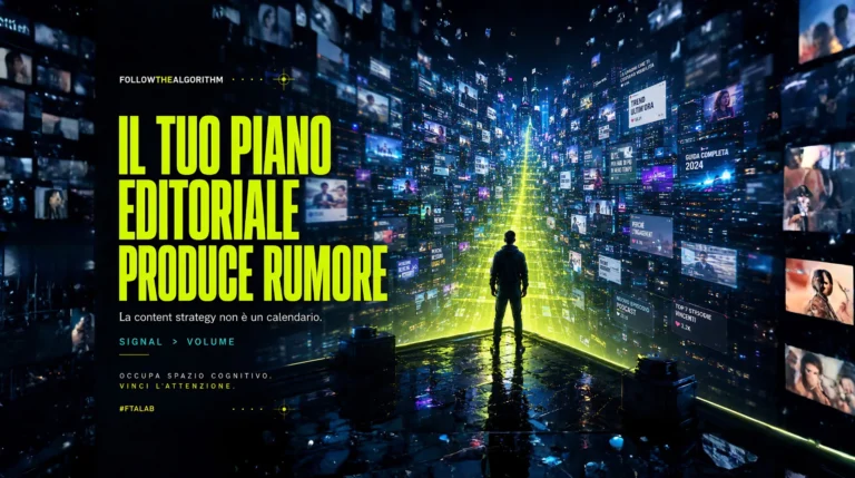 cos’è una strategia editoriale? i tuoi contenuti generano rumore